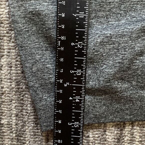 Gymshark Womens Adapt Marl Seamless Long Sleeve Crop Top Size Large Gray - Picture 4 of 5